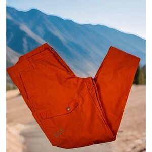 Jack Wolfskin At Home/Outdoor Pants Men's L Function 65 Organic Cotton Cargo EUC